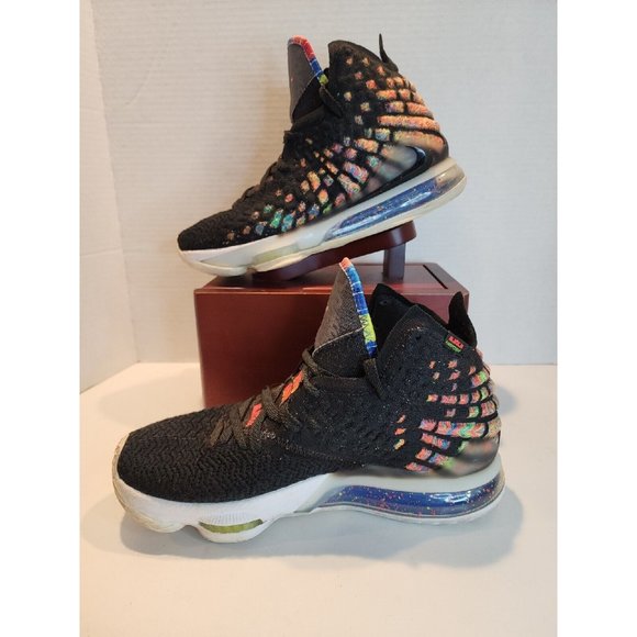 C0 NIKE LEBRON 17th Signature James Gang Knitposite Shoes BQ3177 005 Size 8 main image 9